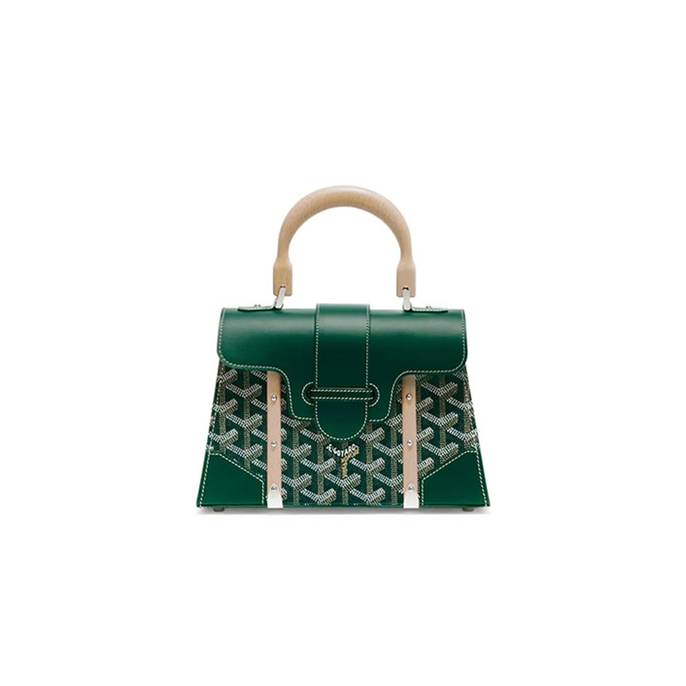GOYARD SAÏGON STRUCTURÉ MINI BAG SAIGR2MINTY09CL09P (20*15*7.5cm) GOYARD SAÏGON STRUCTURÉ MINI BAG SAIGR2MINTY09CL09P (20*15*7.5cm)